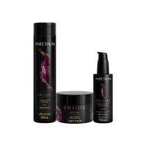 Kit Aneethun Inside - Shampoo 300ml + Máscara 250g + Finalizador 110ml Kit Aneethun Inside - Shampoo 300ml + Máscara 250g + Finalizador 110ml
