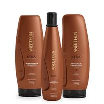 Kit Aneethun Kera System Shampoo 300ml + Recondicionador 250g + Finalizador 250g Kit Aneethun Kera System Shampoo 300ml + Recondicionador 250g + Finalizador 250g