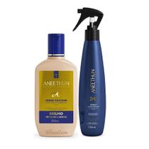 Kit Aneethun Linha A Creme de Silicone 250ml e Spray 150ml