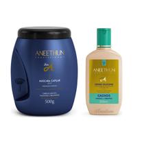 Kit Aneethun Linha A Creme + Mask Cachos Duo (2 Produtos)