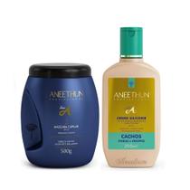 Kit Aneethun Linha A Mascara 500g e Creme Cachos 250ml