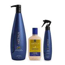 Kit Aneethun Linha A Shampoo 1000ml + Creme de Brilho 250ml + Multibenefícios 150ml Kit Aneethun Linha A Shampoo 1000ml + Creme de Brilho 250ml + Multibenefícios 150ml