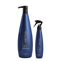 Kit Aneethun Linha A Shampoo 1000ml + Spray Multibenefícios 150ml