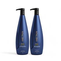 Kit Aneethun Linha A Shampoo 1L+Creme Silicone 1L