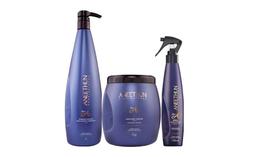 Kit aneethun linha a shampoo + masc + spray - 3 produtos