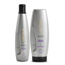 Kit Aneethun Matizador Blond System - Shampoo e Máscara Matizante