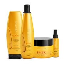 Kit Aneethun Repair Shampoo300mlMáscara250gFinalizador250gÓleo55ml Kit Aneethun Repair Shampoo300mlMáscara250gFinalizador250gÓleo55ml