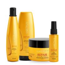 Kit Aneethun Repair System Pós quimica completo - 4 itens Kit Aneethun Repair System Pós quimica completo - 4 itens