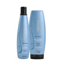 Kit Aneethun Shampoo 300ml E Balsamo 250g Balance System