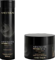 Kit Aneethun Shampoo 300Ml E Máscara 250Gr Absolute Oil