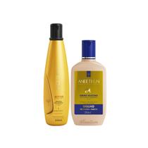Kit Aneethun Shampoo Repair e Creme de Silicone Linha A Kit Aneethun Shampoo Repair e Creme de Silicone Linha A
