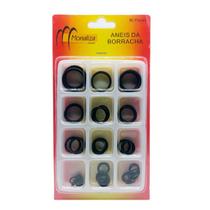 Kit Anéis de Borracha para Vedação 50 Peças MZ-36003