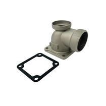 Kit Anel + Bocal de Saída 2 Pol P/ Motobomba B4T 710 Branco