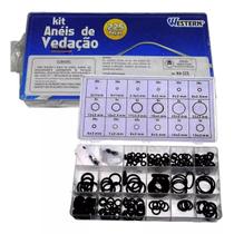 Kit Anel De Vedação Oring Arruela De Borracha Com 225 Anéis