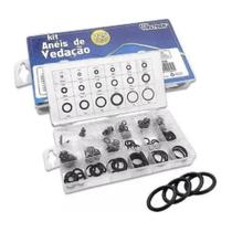 Kit anel de vedação oring (diversos) 225 peças western
