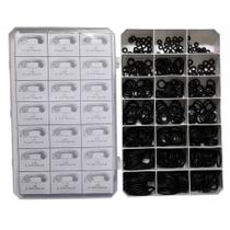 Kit Anel Oring - 2,62 Mm. - Nbr 70 Shore A - 21 Medidas - 420 Aneis Kit Anel Oring - 2,62 Mm. - Nbr 70 Shore A - 21 Medidas - 420 Aneis