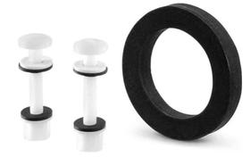 Kit Anel + Parafuso Vedação Plano Caixa Acoplada Roca Celite 1969110004100