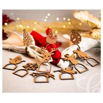 Kit anel porta guardanapo natal Kit anel porta guardanapo natal