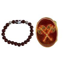 Kit Anel + Pulseira Umbanda Candomblé - Escolha O Modelo Kit Anel + Pulseira Umbanda Candomblé - Escolha O Modelo