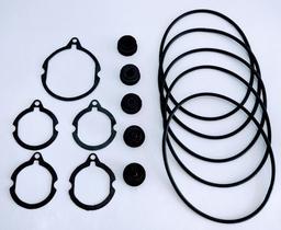 Kit Anel Vedação Borrachas P/ Fogão Cooktop Fischer 5q 1642