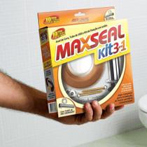 Kit Anel Vedaçao Maxseal Com Tubo Abs Instalaçao Bacia Convencional