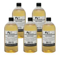 Kit anfótero para sabonete - 5 unidades - 1 litro cada -
