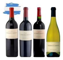 Kit Angeliza Zapata Seleção Premium De 4 Vinhos Tinto Kit Angeliza Zapata Seleção Premium De 4 Vinhos Tinto