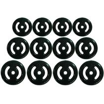 Kit Anilha emborrachada 32kg Poli Sports Kit Anilha emborrachada 32kg Poli Sports