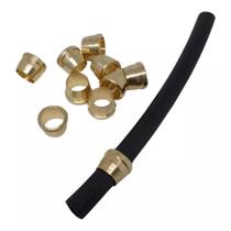 Kit Anilha Para Tubo Nylon Tecalon Ou Pu 18mm C/ 10 Peças