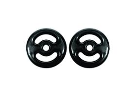 KIT Anilha Revestida 10 kg - 2 unidades de 10 kg - Preto KIT Anilha Revestida 10 kg - 2 unidades de 10 kg - Preto