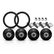 Kit Anilha Trava Parachoque C/ Parafuso Azul / Vermelho / Preto Kit Anilha Trava Parachoque C/ Parafuso Azul / Vermelho / Preto