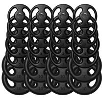 Kit Anilhas De Ferro Vasada 140kg