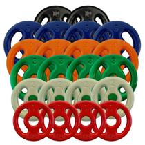 Kit Anilhas Emborrachadas 80 Kg