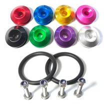 Kit Anilhas Montagem Para-choques Esportivos - 4 Parafusos, 4 Arruelas, 4 Porcas
