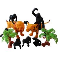 Kit Animais de Borracha Atóxico Educativo, Pedagógico ou Decorativo Fazenda, Selva, África Vários Modelos Kit Animais de Borracha Atóxico Educativo, Pedagógico ou Decorativo Fazenda, Selva, África Vários Modelos