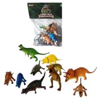 Kit Animais Jurássicos Dinossauros 12 Peças Variados - Ark Toys