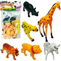 Kit Animais selvagens 6 animais Wild Animal A585 Ausini