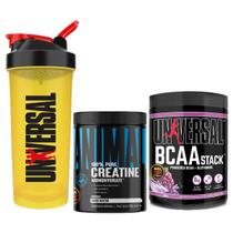 Kit Animal Creatine200 + Bcaa Stack250 + Coq.700ml Universal