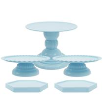 Kit Aniversário 5 Peças Festas Decorativas Boleira