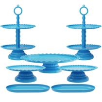 Kit Aniversário 7 Peças Torre Pequena Decoração Festas