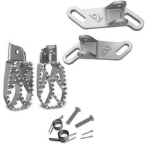 Kit Anker Pedaleira C/ Suporte Elevado Molas Pino Crf 250f