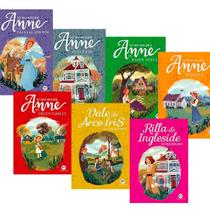 Kit Anne de Green Gables Coleção Completa com 7 Livros