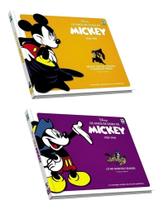 Kit Anos de Ouro de Mickey Mouse contra o Mancha Negra & Lá no Rancho Grande Disney Ed. Colecionador