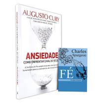 Kit Ansiedade Augusto Cury + Fé Charles Spurgeon