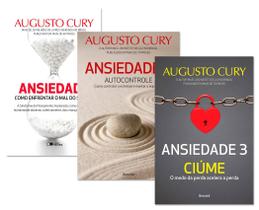 Kit Ansiedade Coleção Completa (3 volumes) - Augusto Cury - Benvirá