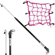 Kit Antena Corta Pipa Cerol Linha Fio Proteção Preta Retrovisor / Rede Redinha Elástica Aranha Capacete Moto Kit Antena Corta Pipa Cerol Linha Fio Proteção Preta Retrovisor / Rede Redinha Elástica Aranha Capacete Moto
