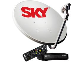 Kit Antena e Receptor Pré Pago HD