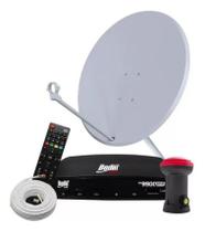 Kit Antena Receptor Digital Full Hd Sat Hd Regional Bs9900s