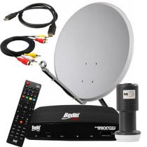 Kit Antena Receptor Digital Full Hd Sat Hd Regional Bs9900S
