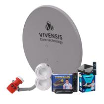 Kit antena vivensis vx10 e vx smart nova parabolica